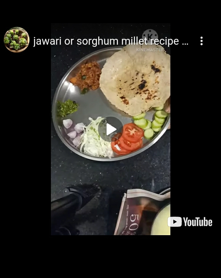 Jawari or sorghum millet recipe.