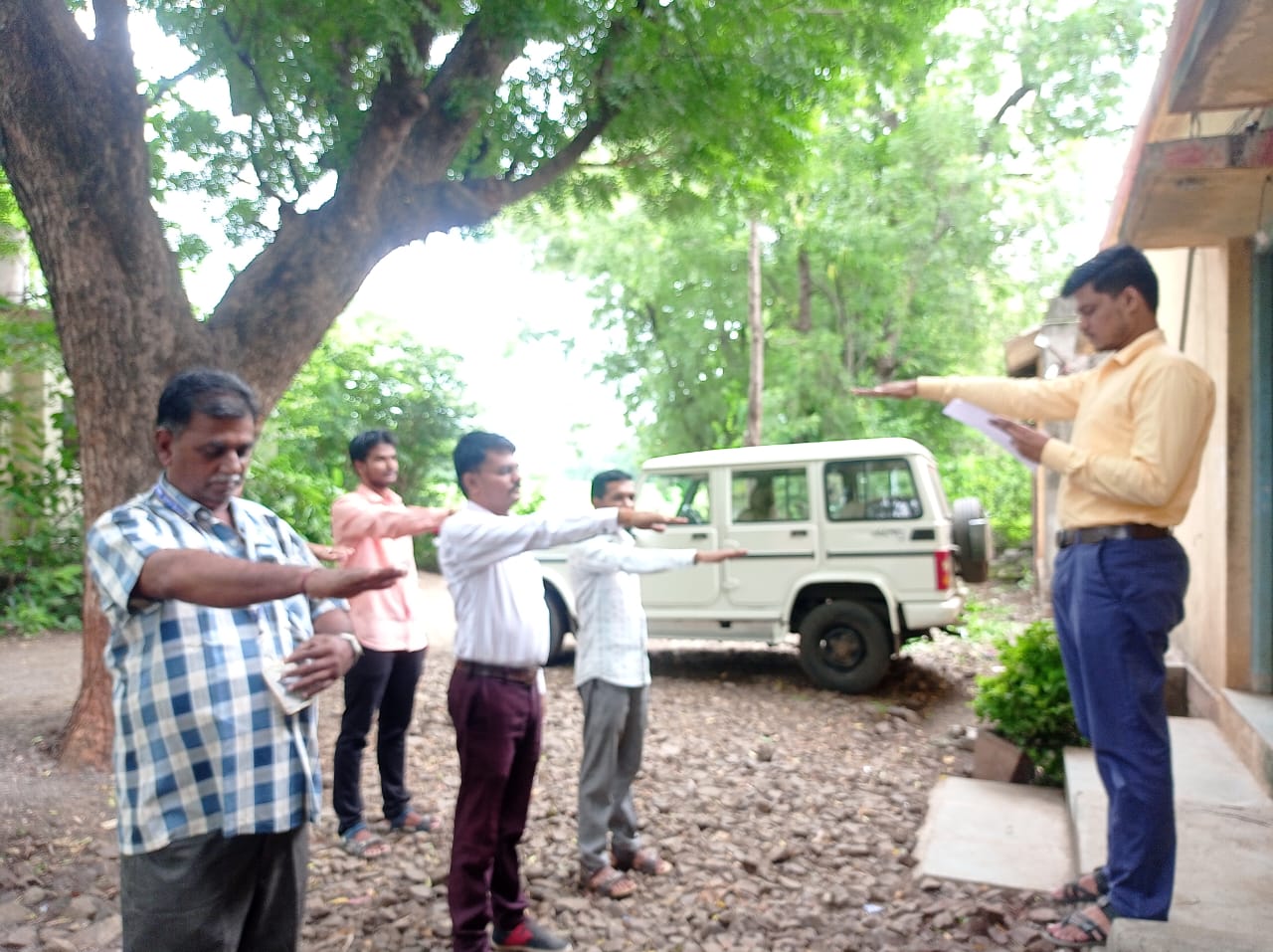 स्वातंत्र्याचा अमृत महोत्सव निमित्त मेरी माटी मेरा देश तसेच आहारात तृणधान्य चा समावेश करण्याची शपथ