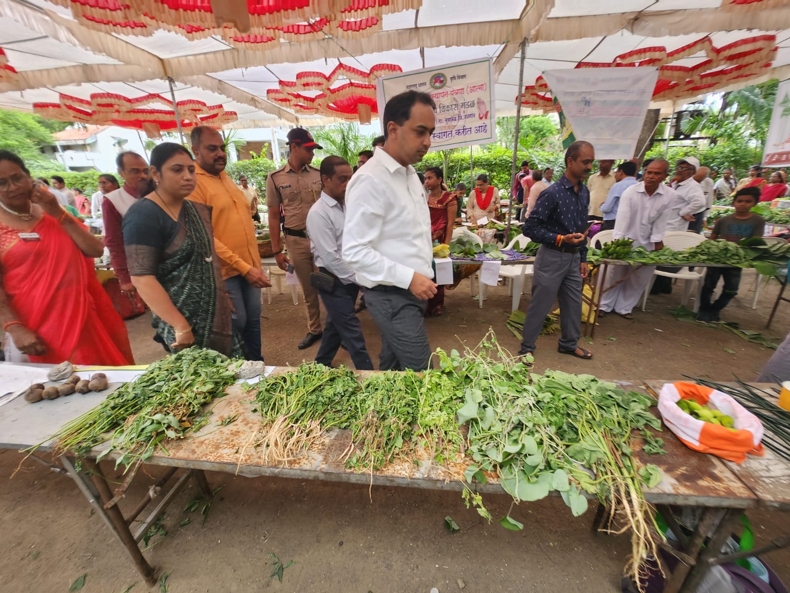 रानभाजी महोत्सव आणि पौष्टिक तृणधान्य जनजागृती….