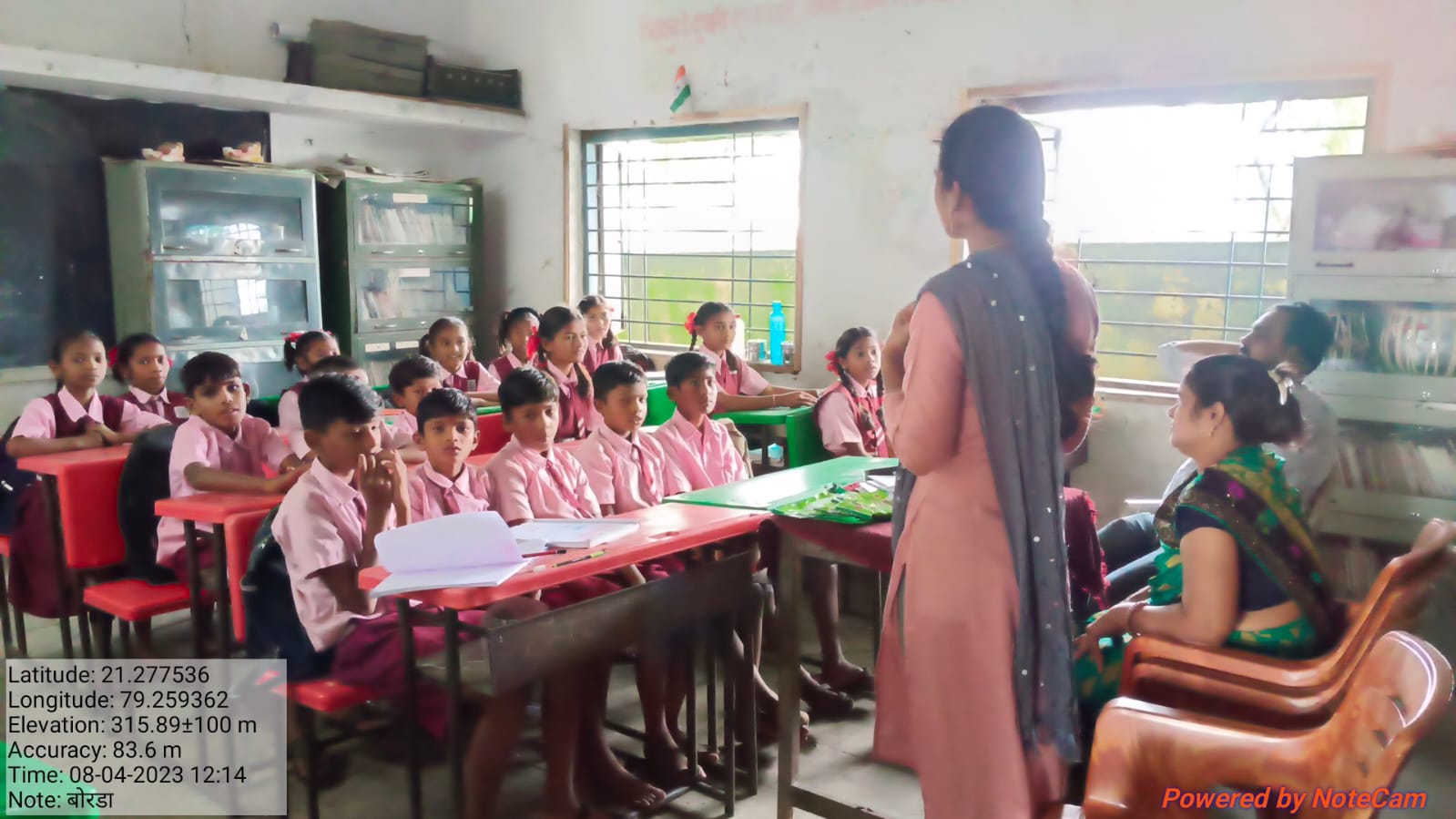 शालेय विद्यार्थ्यांमध्ये तृणधान्याबाबत जनजागृती कार्यक्रम